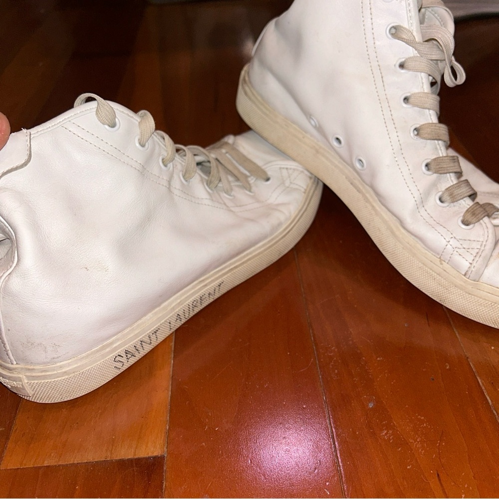 White Saint Laurent  shoes size 9.5